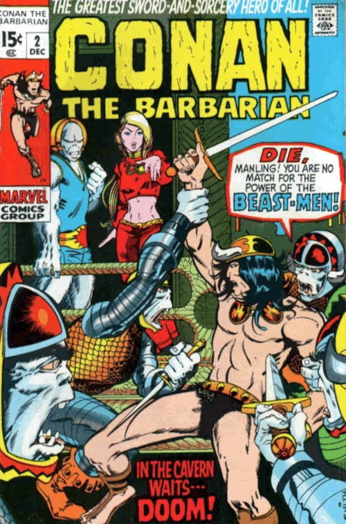 comic book reviews Conan The Barbarian Vol 01 No 02 01
