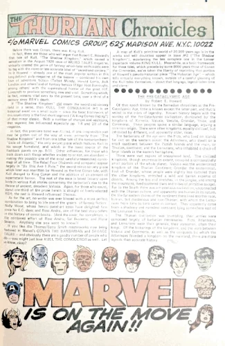 Thurian Chronicles 1971