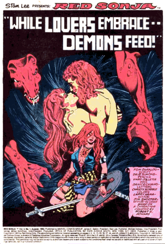Pinups RedSonja Romance (1983)